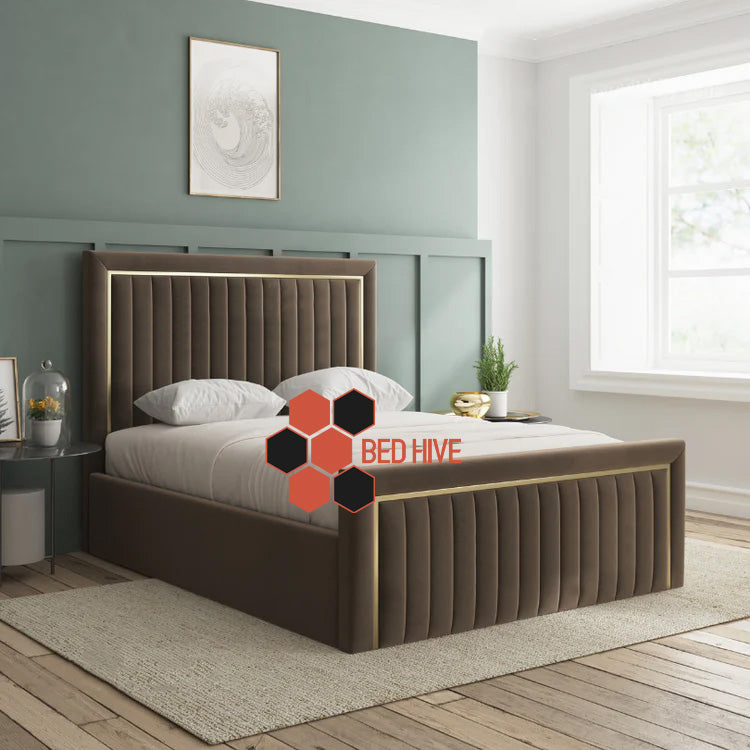 Zara Upholstered Bed Frame With Storage Options