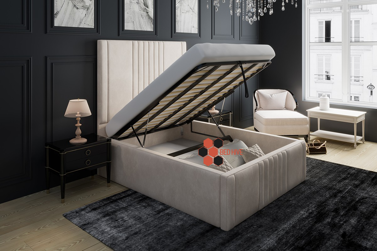 Fairmont Upholstered Optional Ottoman Storage Bed