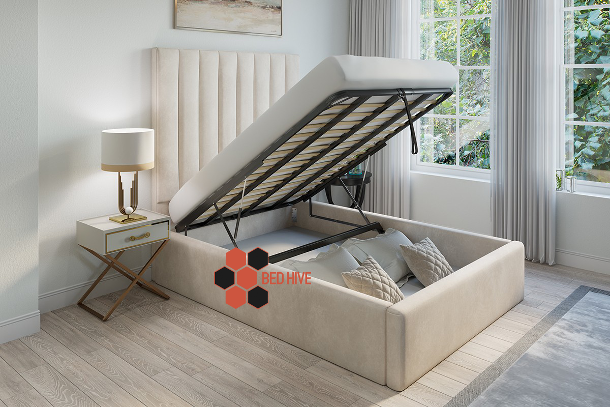 Grantley Upholstered Optional Ottoman Storage Bed